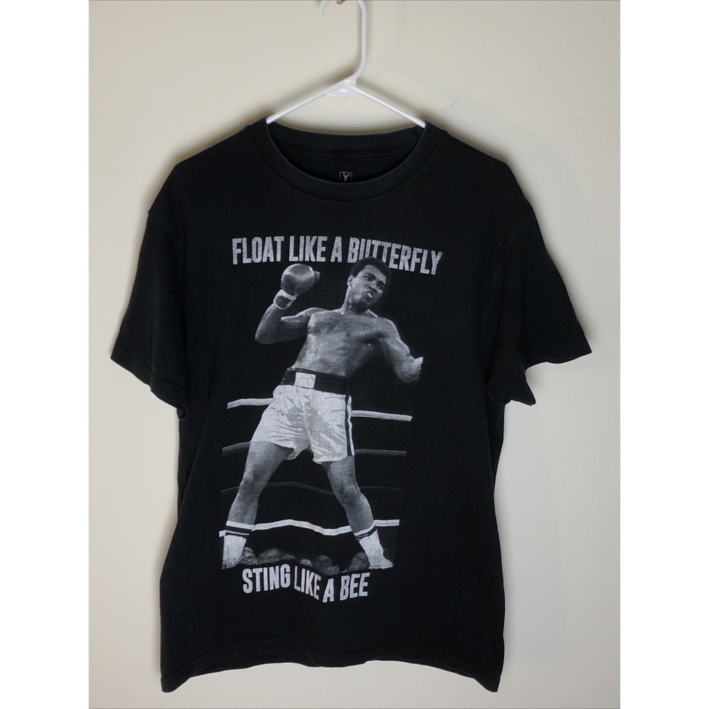 Muhammed Ali Float Like A Butterfly Sting Like A Bee T-Shirt Men's Large